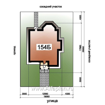 «Дженни Врен» - проект двухэтажного дома из кирпича с фото, планировка с  эркером и сауной, в русском стиле - превью дополнительного изображения №3