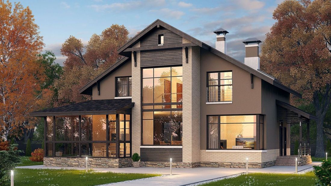 Изображение с визуализацией проекта