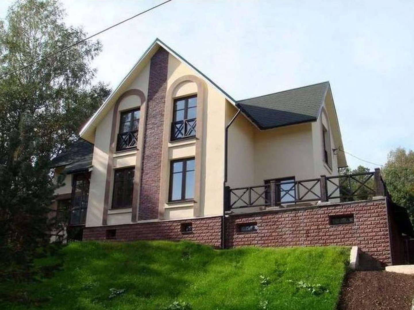 Сочах быстровозводимый дом ландшафт