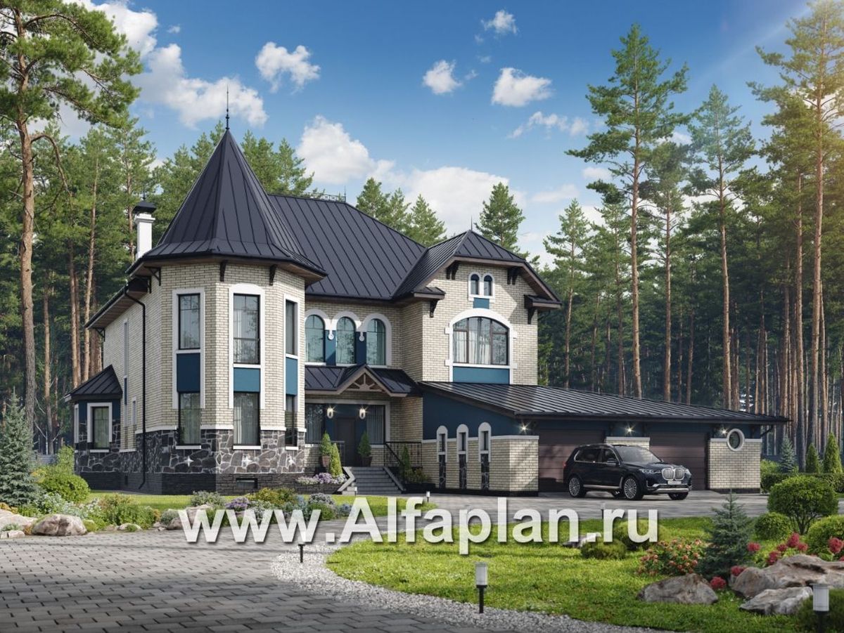 Проект дома в русском стиле