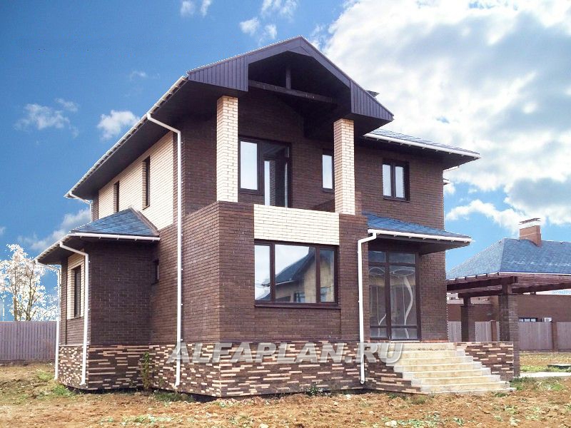 Строительство дома по проекту 106A - фото №2