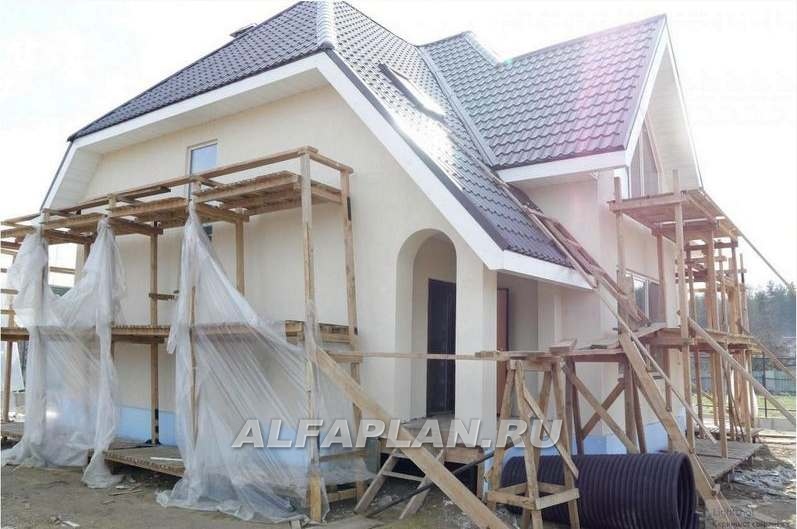 Строительство дома по проекту 108A - фото №9