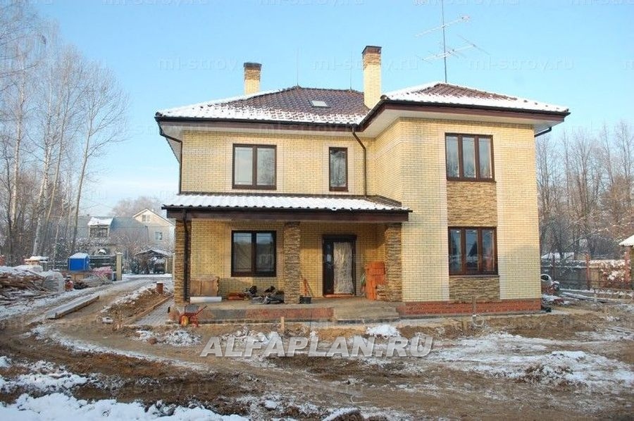 Строительство дома по проекту 137A - фото №4