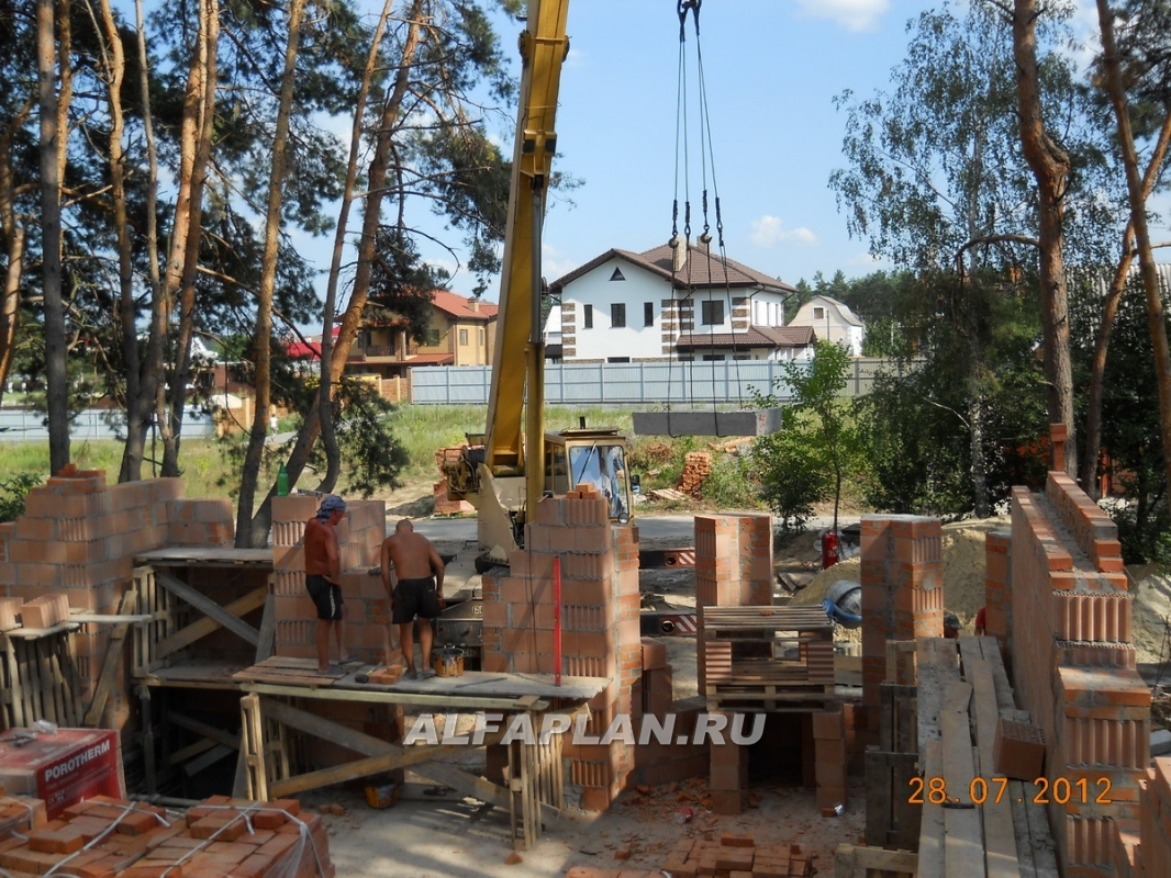 Строительство дома по проекту 137AC - фото №15