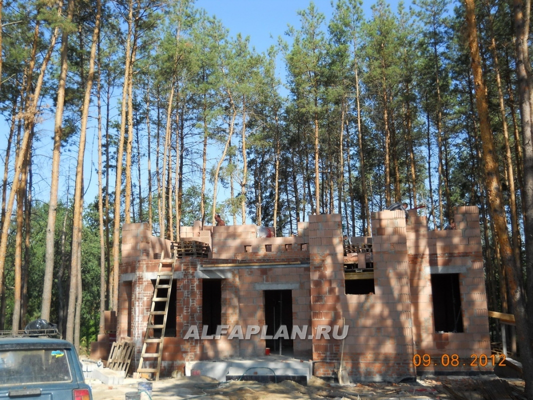 Строительство дома по проекту 137AC - фото №17