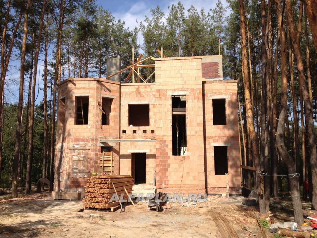 Строительство дома по проекту 137AC - фото №20