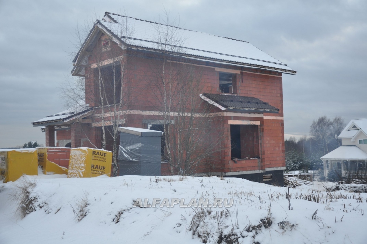Строительство дома по проекту 154B - фото №5