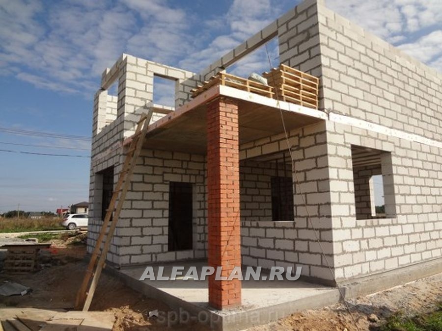 Строительство дома по проекту 157A - фото №26