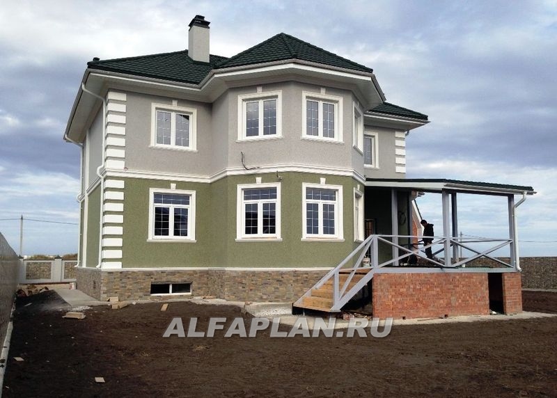 Строительство дома по проекту 378AC - фото №5