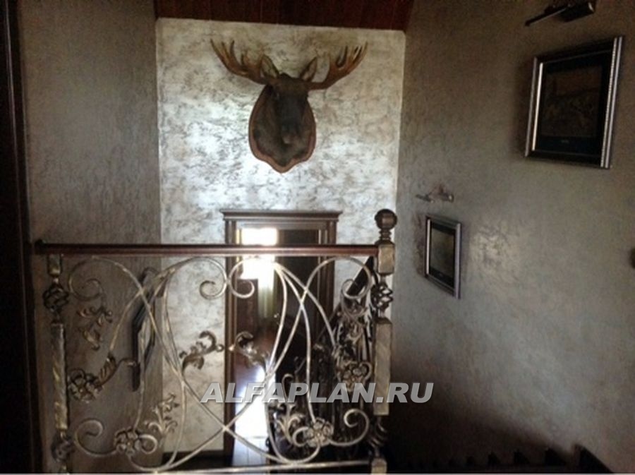 Коттедж 39А "Вернигероде" с фотографиями интерьера в охотничьем стиле - фото №25