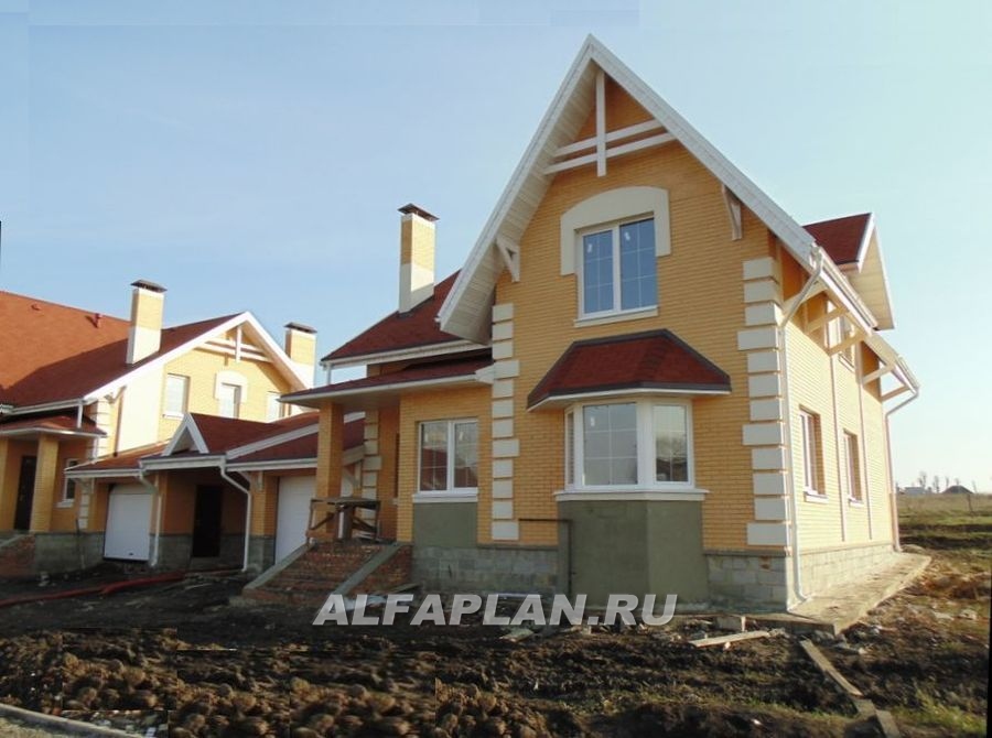 Строительство дома по проекту 41A - фото №1