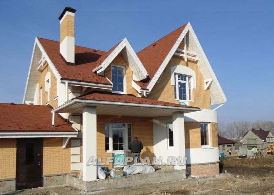 Строительство дома по проекту 41A - фото №4