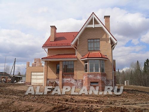 Строительство дома по проекту 41AC - фото №2