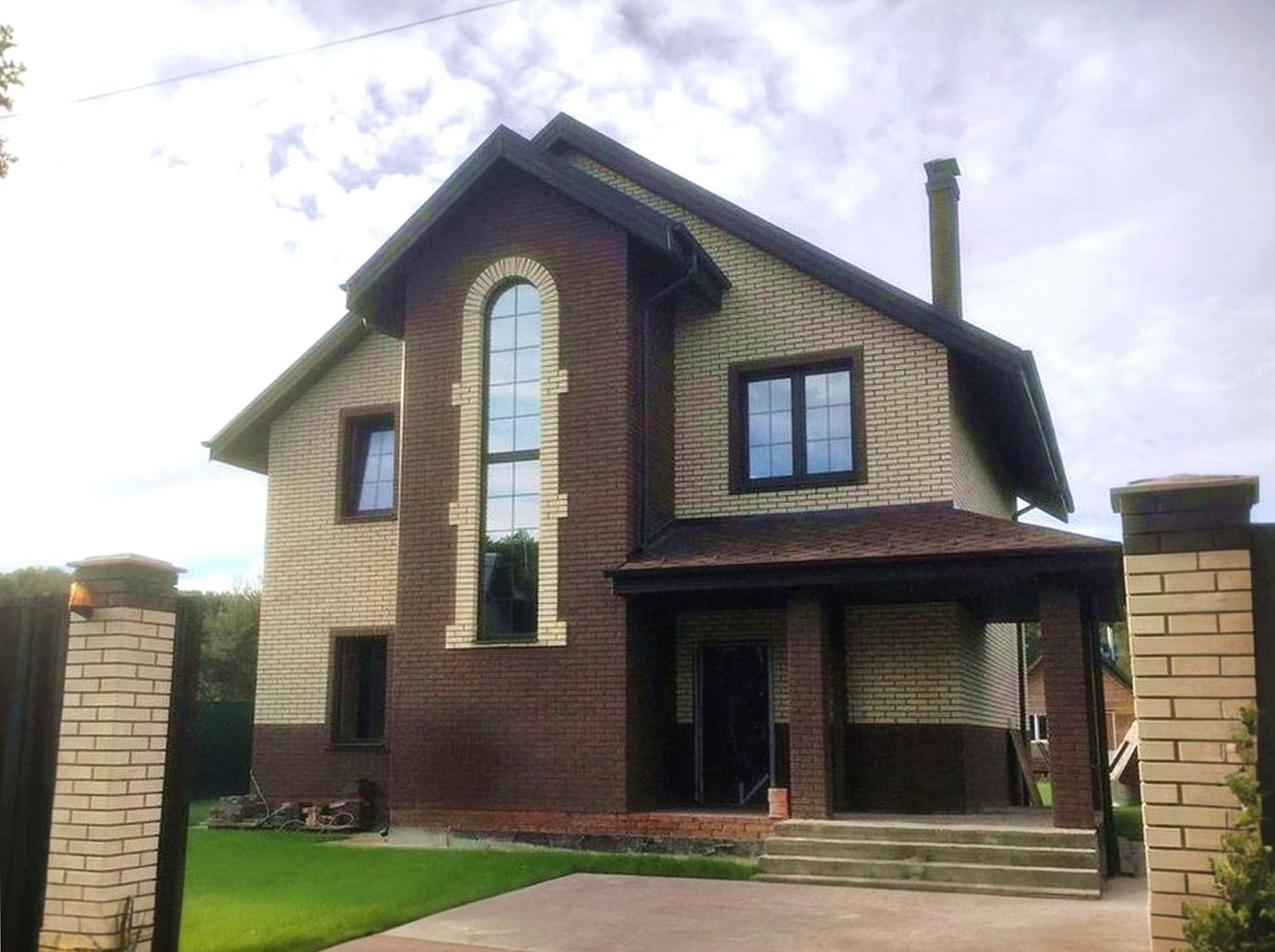 Превью для проекта в портфолио ««Виконт» - проект дома с мансардой, с отличной планировкой»