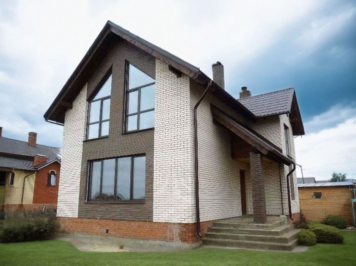 Превью для проекта в портфолио ««Вишневый сад» - проект небольшого дома с мансардой (дача)»