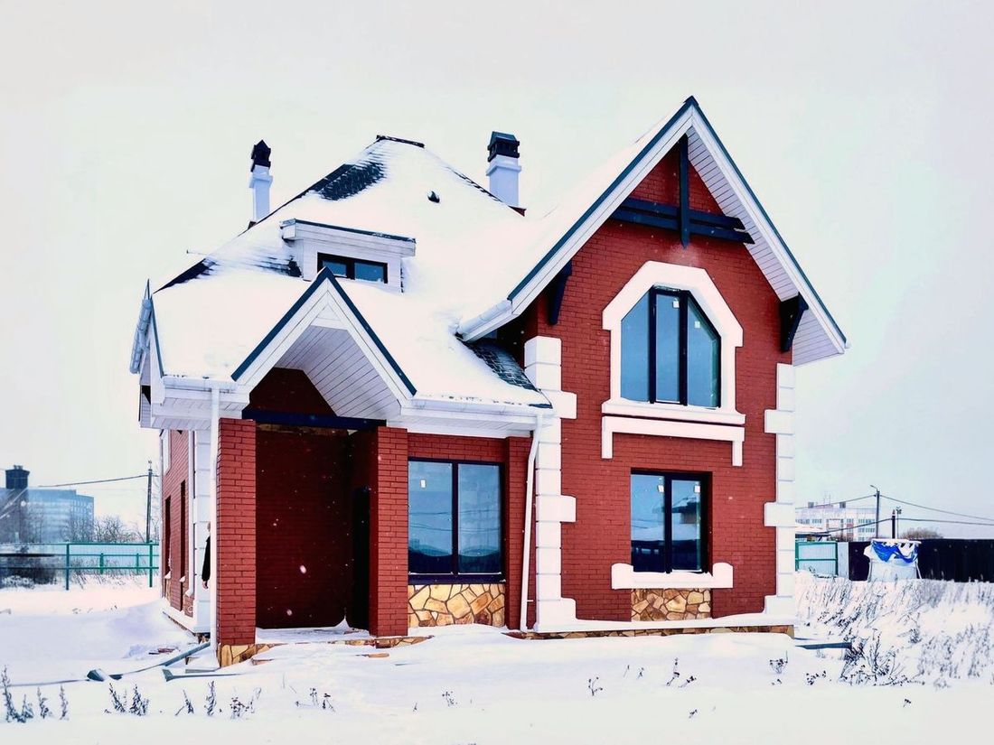 Превью для проекта в портфолио ««Ягерхаус» — проект двухэтажного дома с пирамидальной кровлей, с террасой, в стиле Петровское барокко»