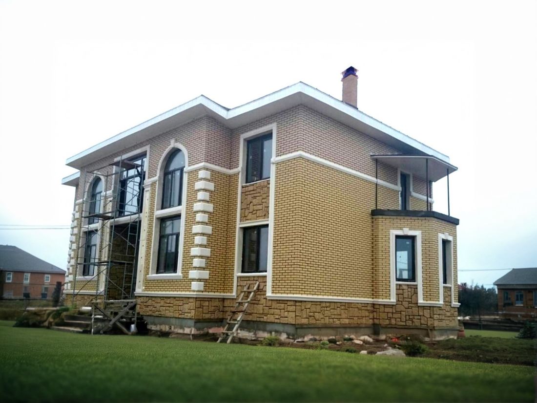 Превью для проекта в портфолио ««Эйваро плюс» - дуплекс, проект двухэтажного дома на две семьи»