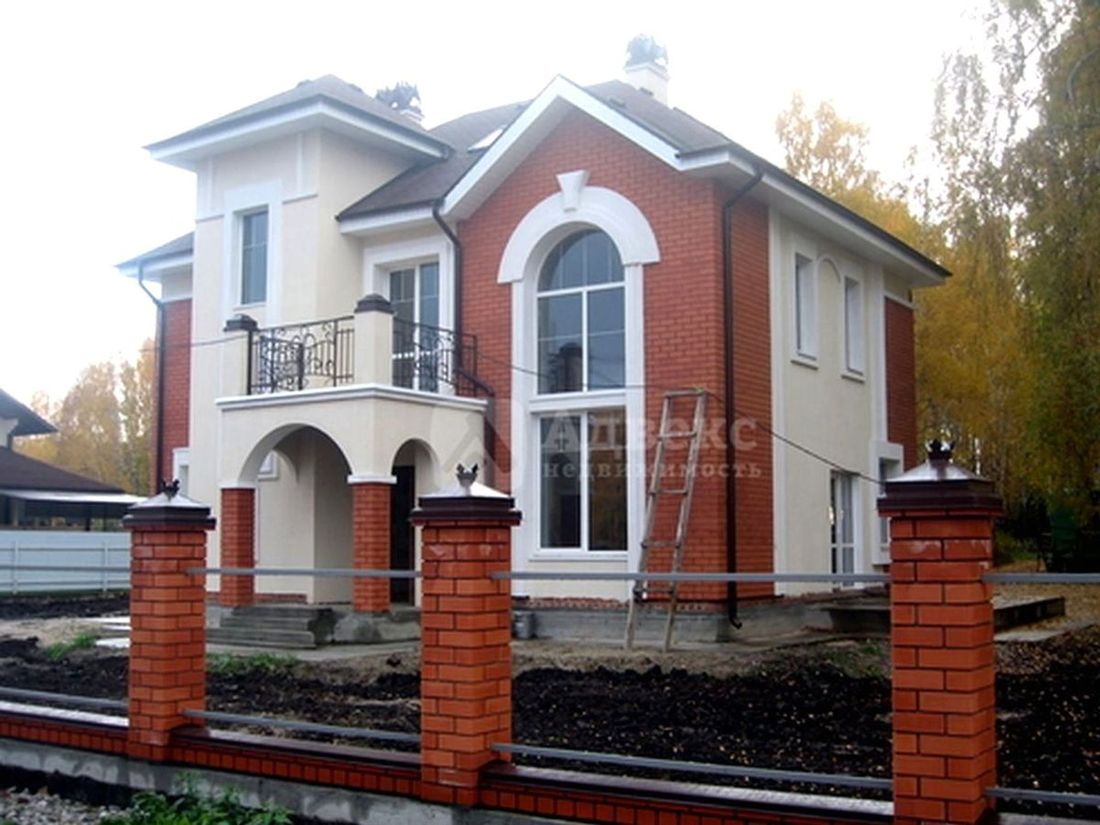 Превью для проекта в портфолио ««Разумовский» - проект двухэтажного дома, с террасой, со вторым светом»