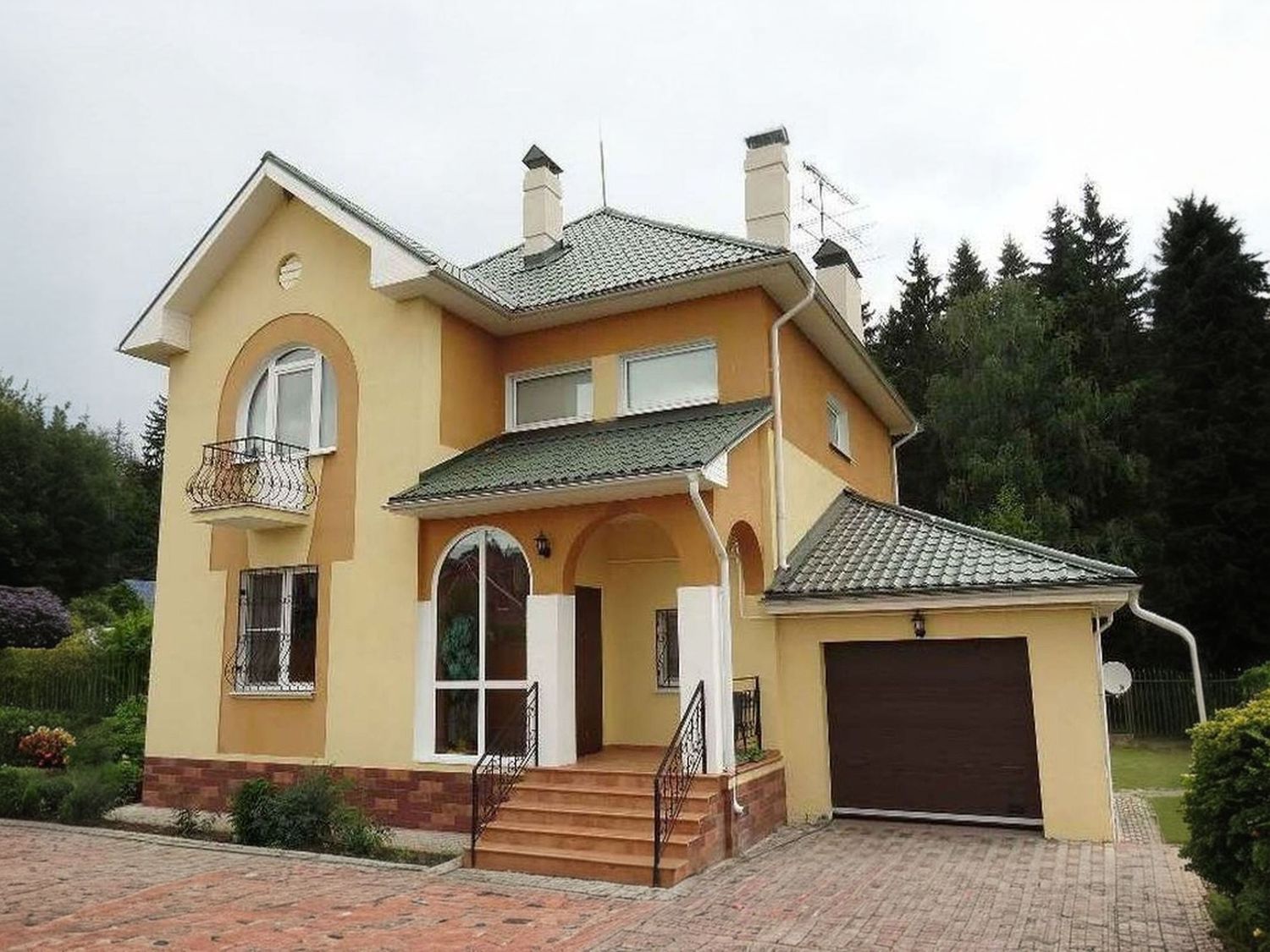 Превью для проекта в портфолио ««Уют» - проект двухэтажного дома, с зимним садом»