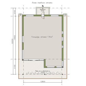 "Парящая гавань" - проект эксклюзивного дома на рельефе, со СПА центром и гаражом - превью дополнительного изображения №15