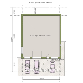 "Парящая гавань" - проект эксклюзивного дома на рельефе, со СПА центром и гаражом - превью дополнительного изображения №17