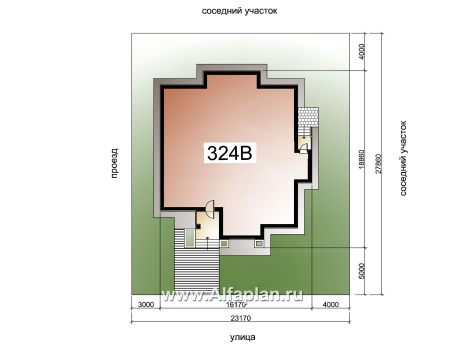 «Калипсо» - проект одноэтажного дома, 4 спальни, в современном стиле - превью дополнительного изображения №1