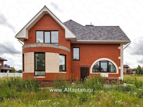 Проекты домов Альфаплан - «Алегро»- проект загородного дома с большой террасой - превью дополнительного изображения №7