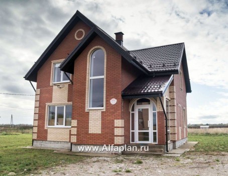 Проекты домов Альфаплан - «Приоритет»-  элегантный коттедж , удобный план дома - превью дополнительного изображения №1