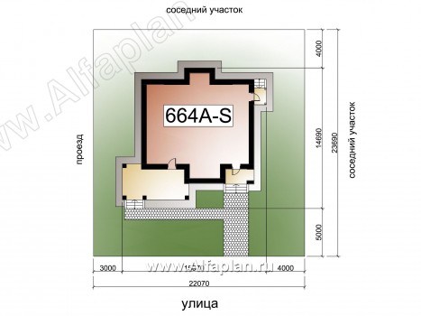 «Арт-Нуво» - проект двухэтажного дома,  с террасой, в стиле модерн - превью дополнительного изображения №1