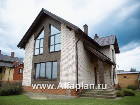 «Вишневый сад» - проект небольшого дома с мансардой (дача) - превью дополнительного изображения №2