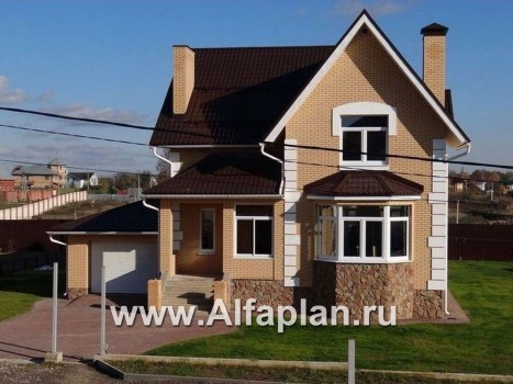 Проекты домов Альфаплан - «Ретростилиса» - рациональный дом - - превью дополнительного изображения №4