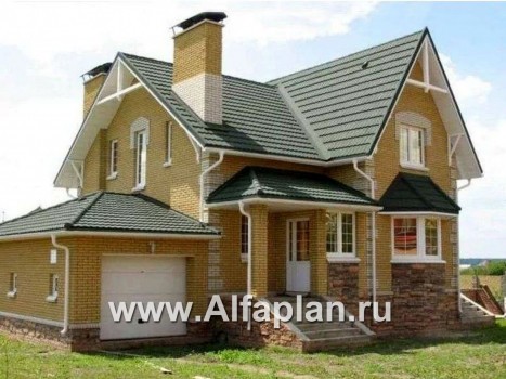Проекты домов Альфаплан - «Ретростилиса» - рациональный дом - - превью дополнительного изображения №5