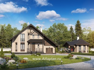 Проекты домов Альфаплан - «Регенсбург»_ДУО - превью основного изображения